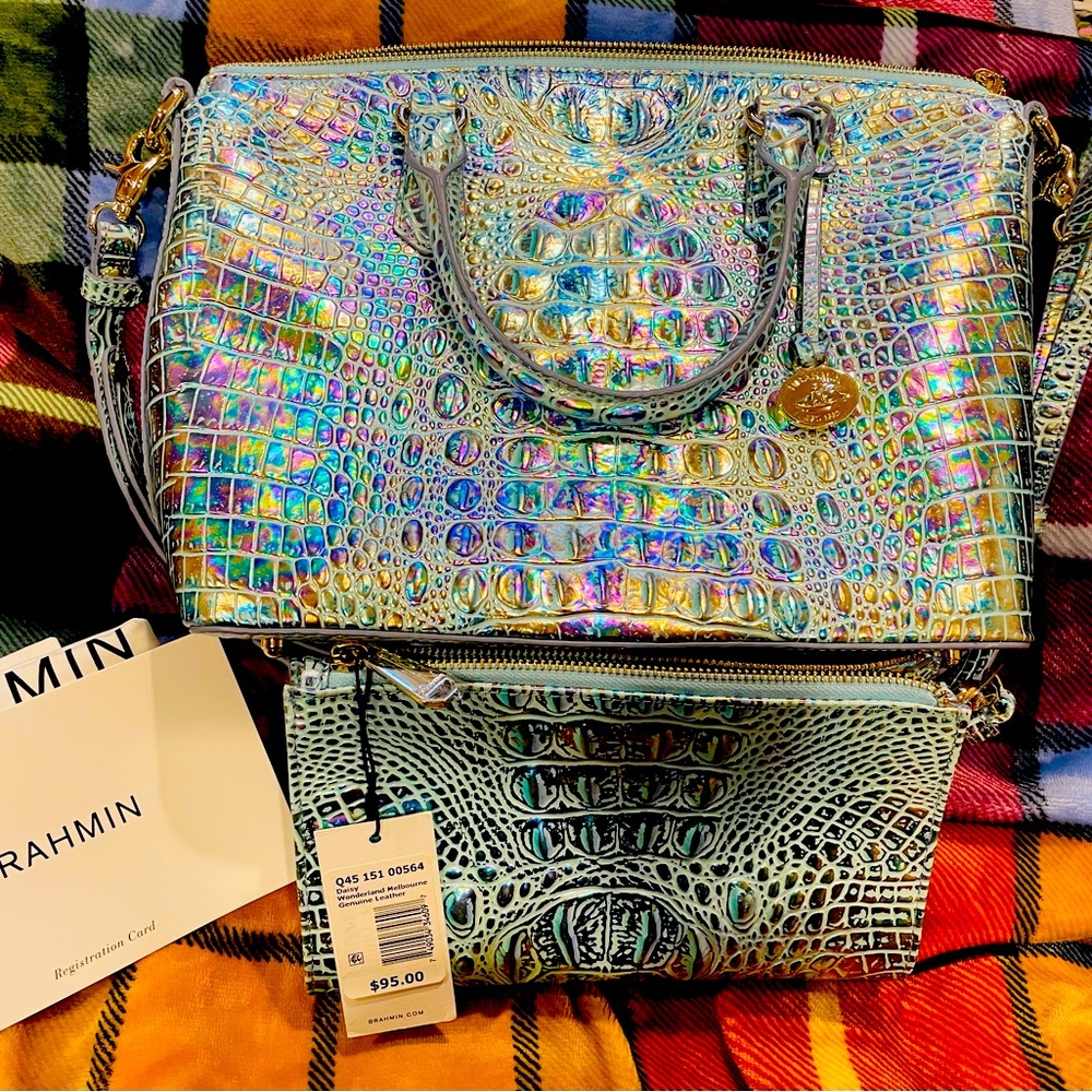 BRAHMIN WONDERLAND DUXBURY  AND DAISY. New with reg. card. $250.00 for both